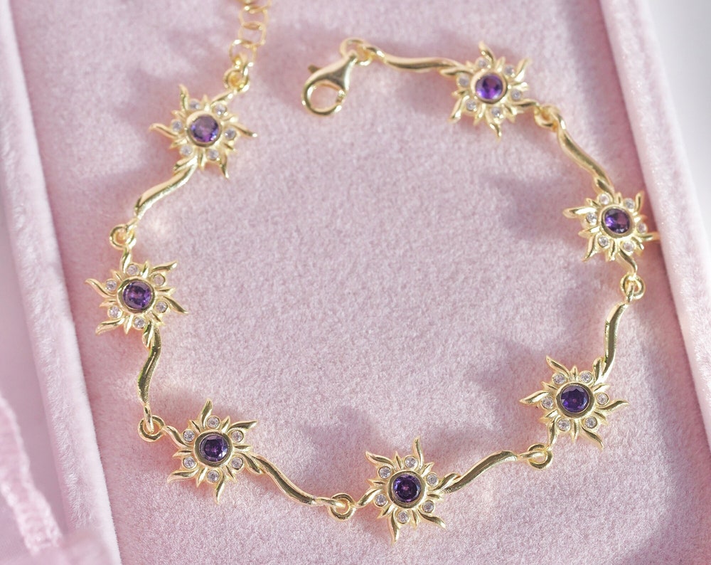 Sun Bracelet-925 Sterling Silver